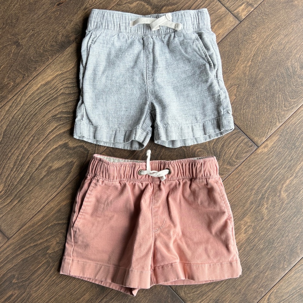 crewcuts Boys' Dock Short in Midweight Stretch Chino & Linen 2T - BUNDLE of 2